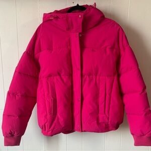 Levi's Vibrant Pink Puffer Jacket